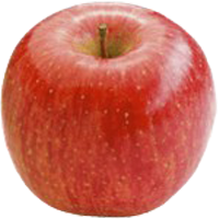 Example of a fresh Fuji apple.